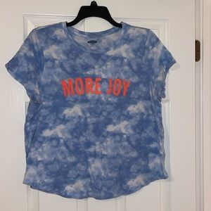 XL Old Navy athletic tie dye shirt.